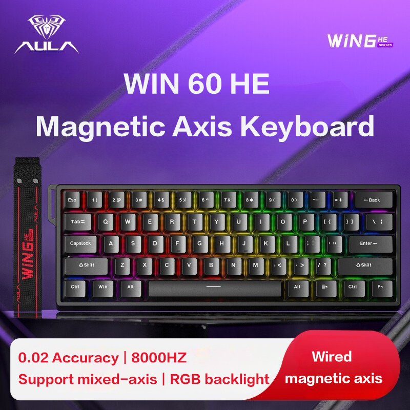 Laptop Accessories Uk - AULA WiN 60 Tastiera ad asse