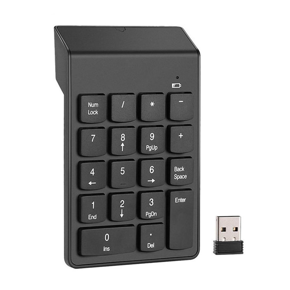 Laptop Accessories Uk - Tastiera wireless 2.4G a 18 tasti