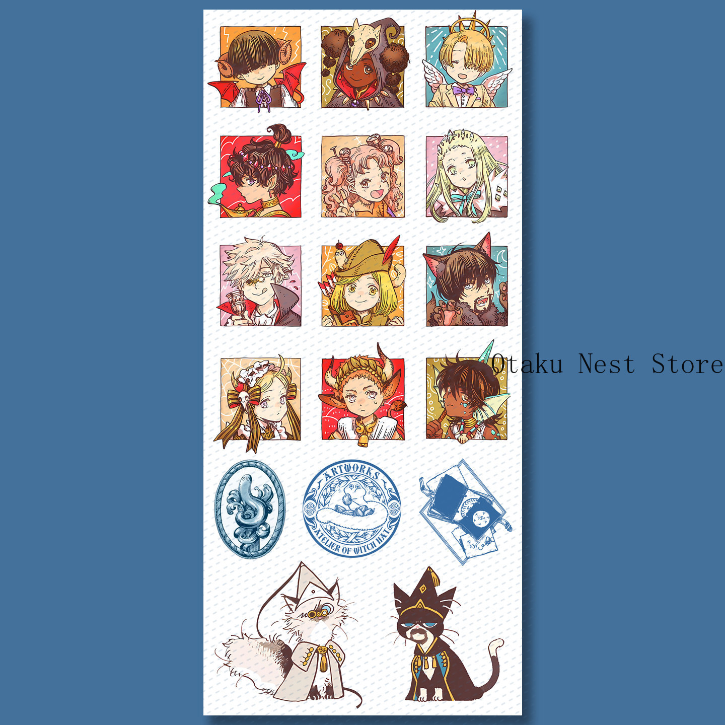 Adesivi Anime Q-version di Ate - Laptop Accessories To Gift recensione e prezzo
