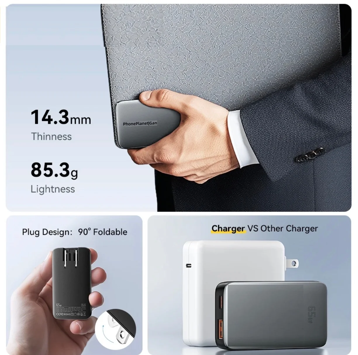 Nuovo Caricabatterie GaN Ultra - Laptop Accessories Uk recensione e prezzo